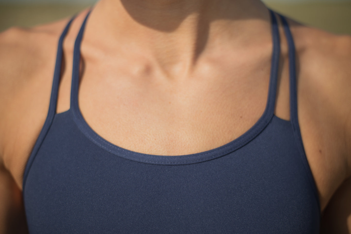 Women’s One-Piece Training Swimsuit – Double Strap